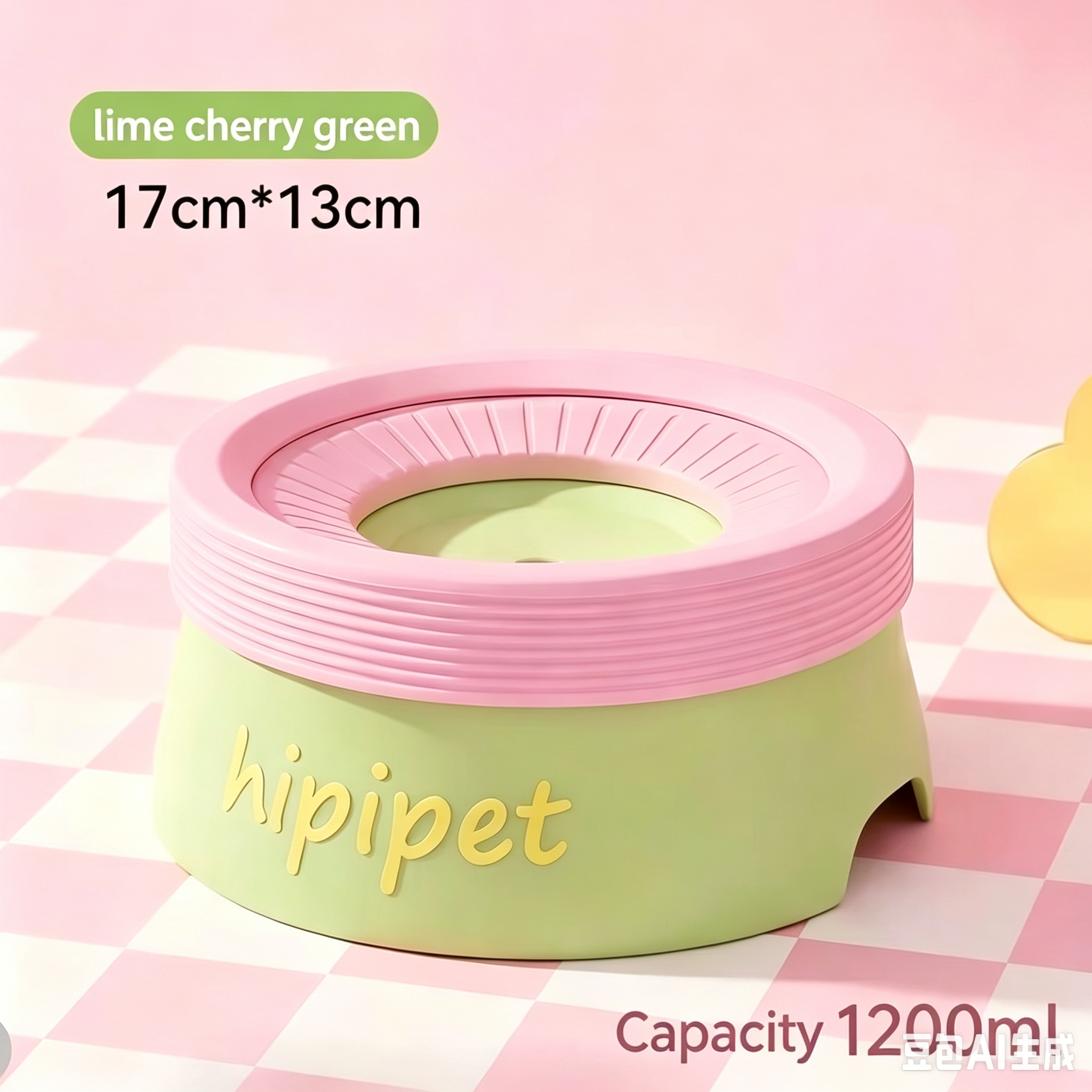 Anti-spill Floating Pet Water Bowl/600ml&1200ml
